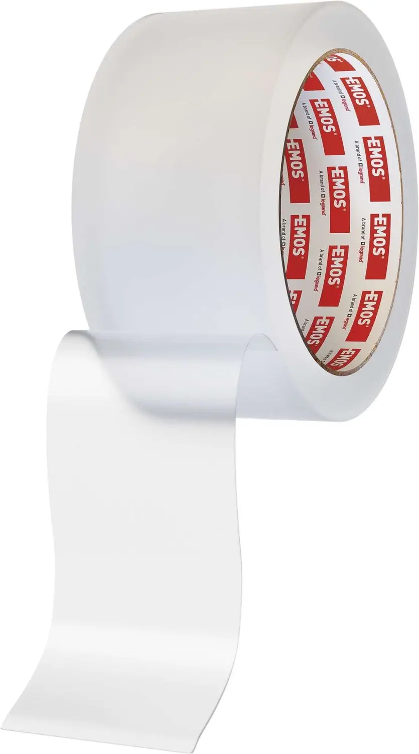 Emos F6200 Reparatietape - 25m x 50mm - Transparant - afbeelding 6 van 6