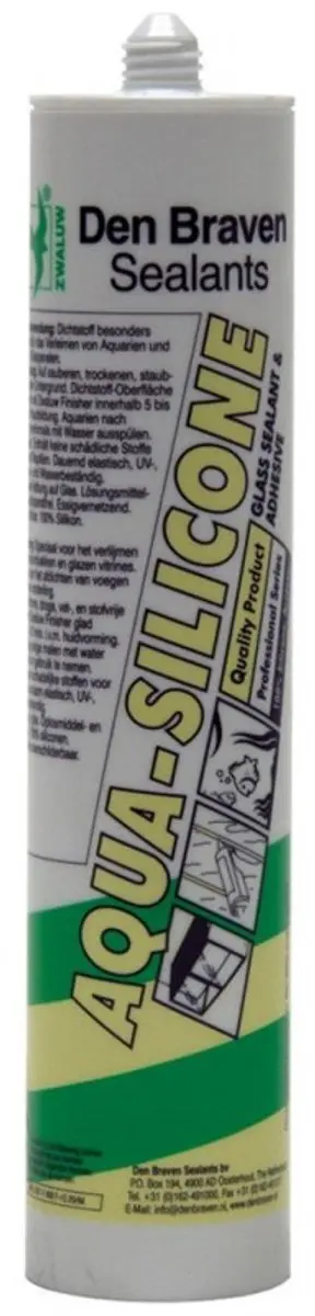Zwaluw Aqua-Sil Siliconenkit - Transparant - 310ml - afbeelding 3 van 3