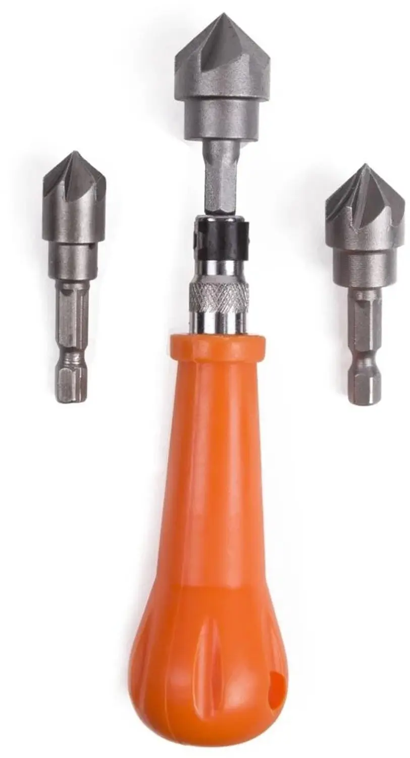 Benson 4-delige verzinkboor set