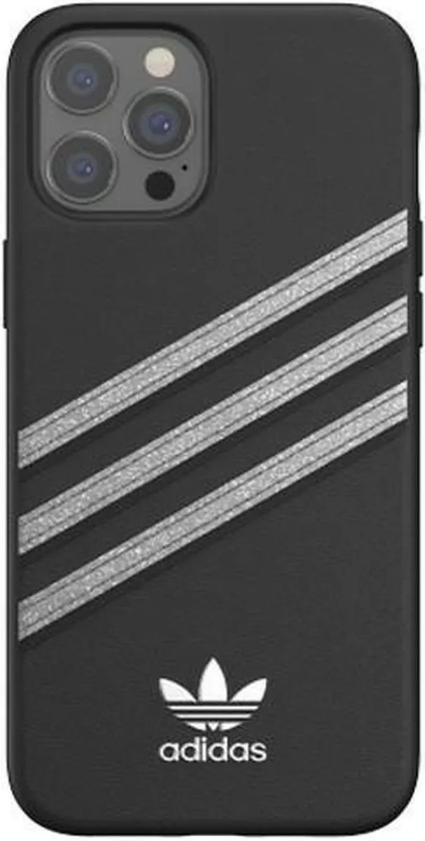 Adidas Moulded Case iPhone 12 Pro Max - Zwart