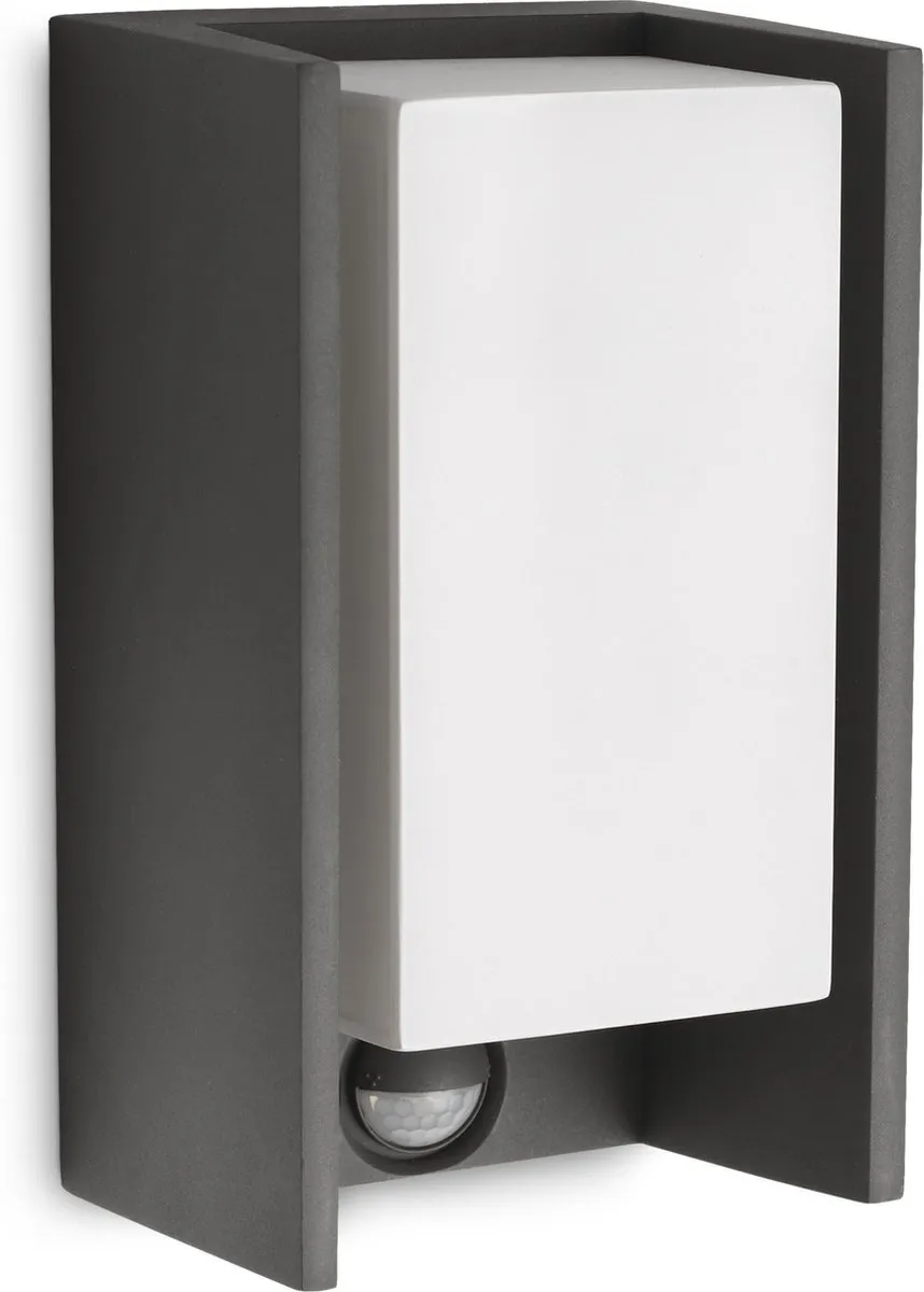 Philips LED Bridge Buitenwandlamp Sensor Antraciet