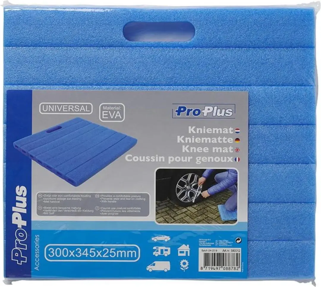 ProPlus Kniemat 30x34,5x2,5cm - Blauw - afbeelding 6 van 6