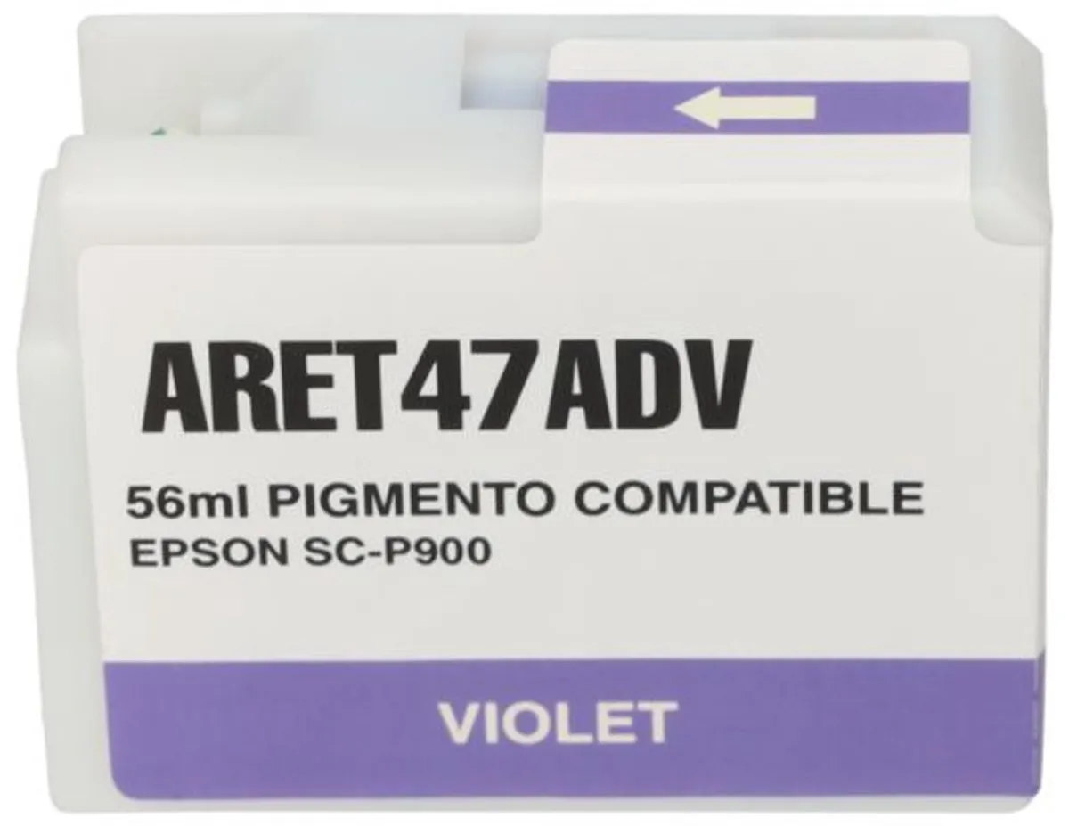 PrintAbout T47AD Inktcartridge - Paars - 50ml - Epson