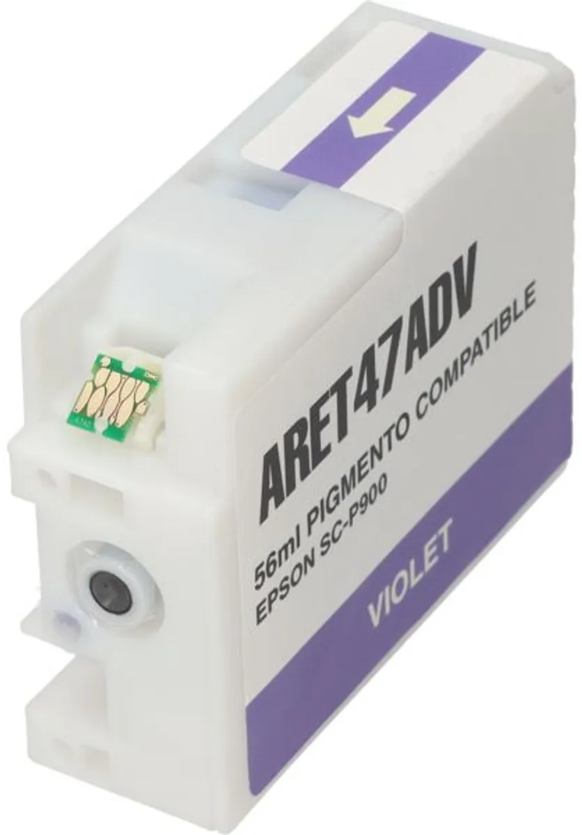 PrintAbout T47AD Inktcartridge - Paars - 50ml - Epson