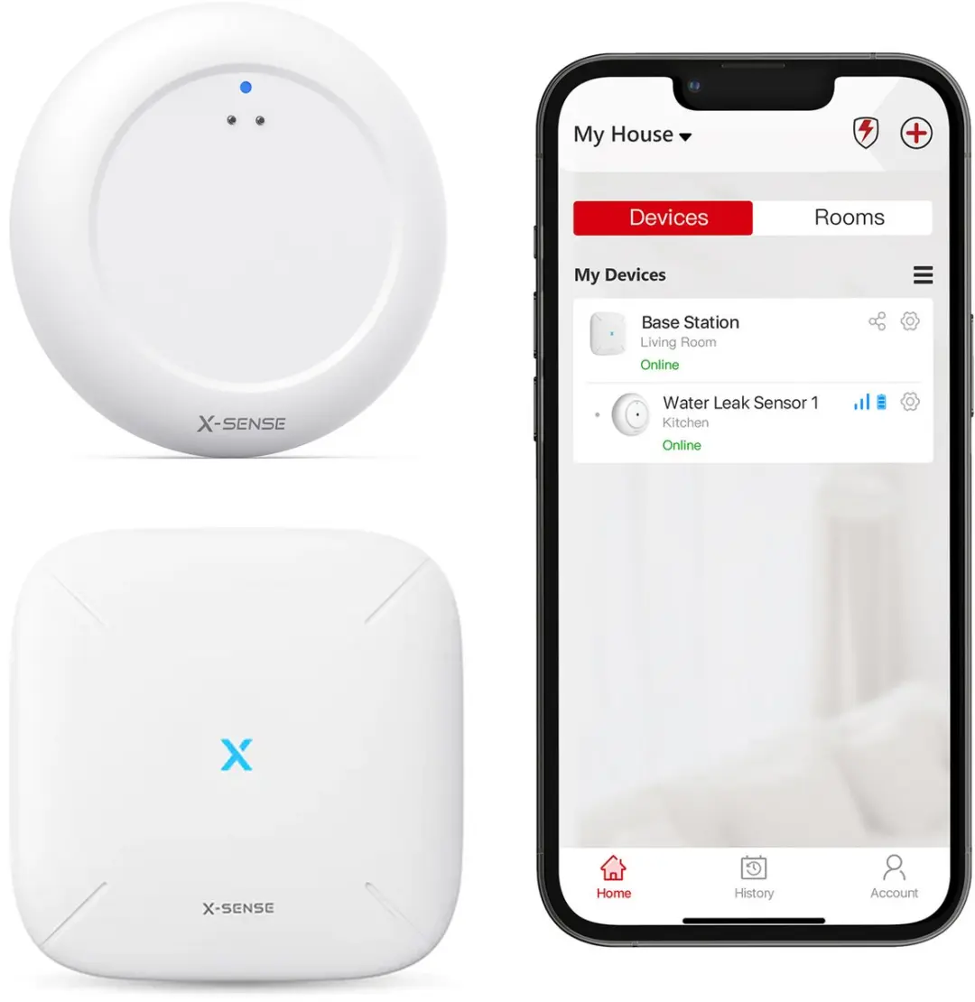 X-Sense SWS0A Slimme Watermelder bundel met WiFi