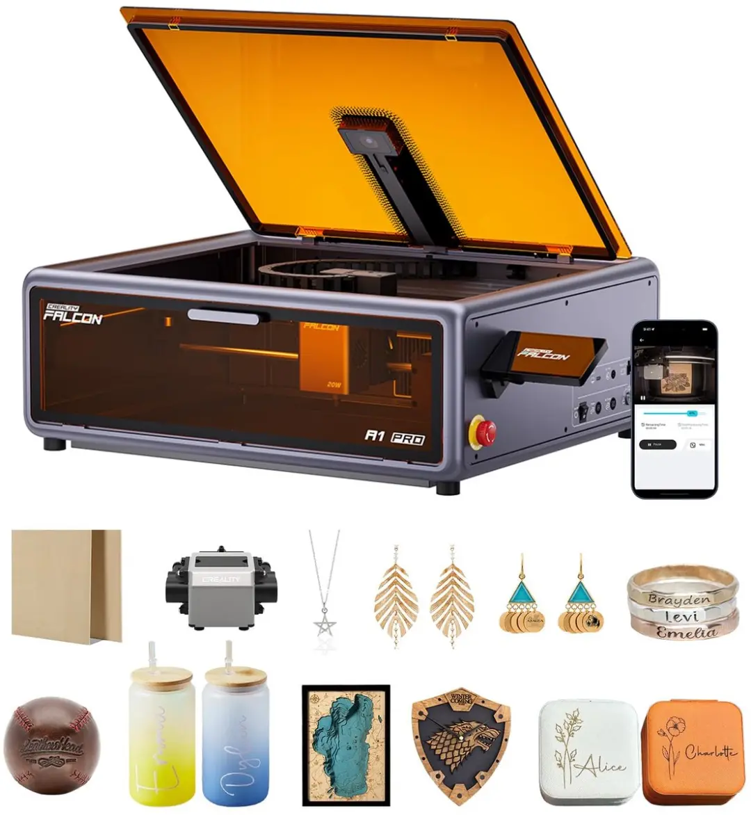 Creality Falcon A1 Pro 20W Laser Graveermachine