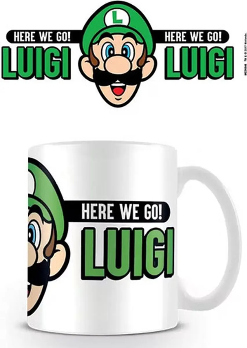 Pyramid Super Mario Mok Here We Go Luigi - 315ml - afbeelding 6 van 6