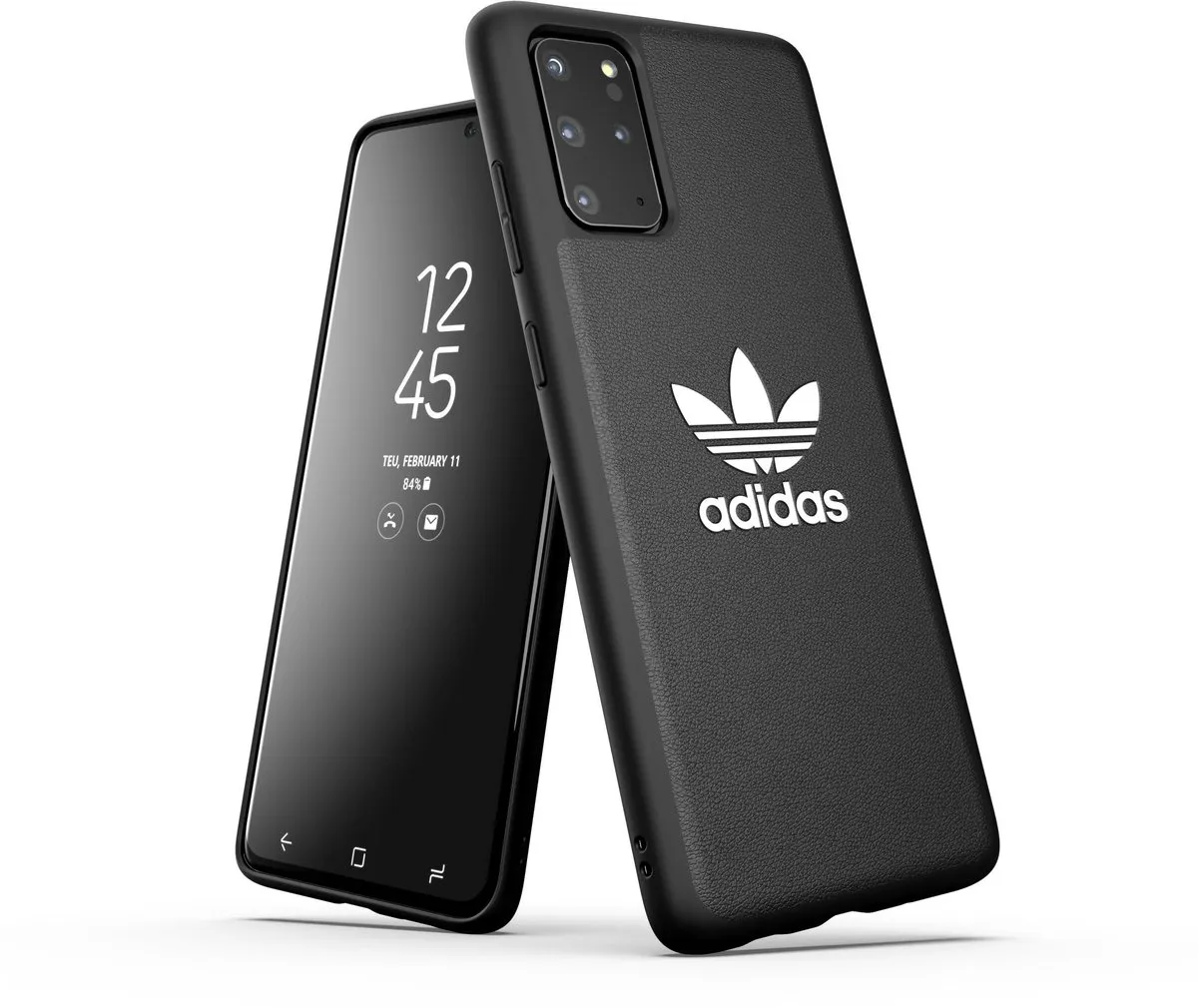 Adidas OR Moulded Case Trefoil SS20 - Samsung Galaxy S20 Plus - Zwart