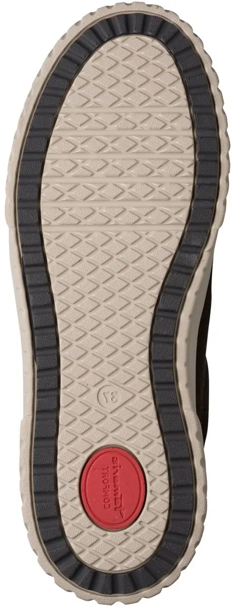 Tamaris Comfort Essentials Dames Sneakers - Mocca Suede - afbeelding 3 van 6