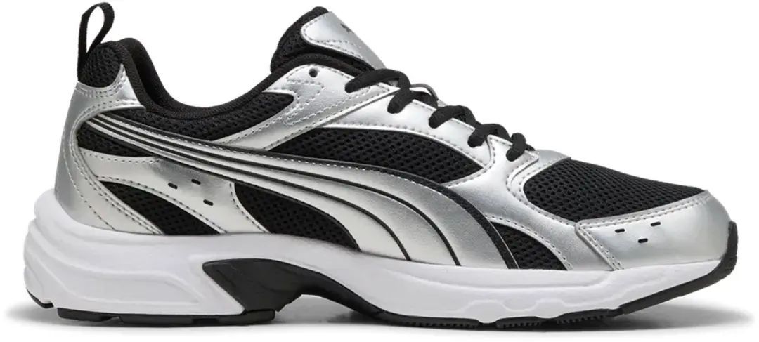 PUMA Milenio Tech LT Sneakers - Zwart/Zilver - afbeelding 4 van 6