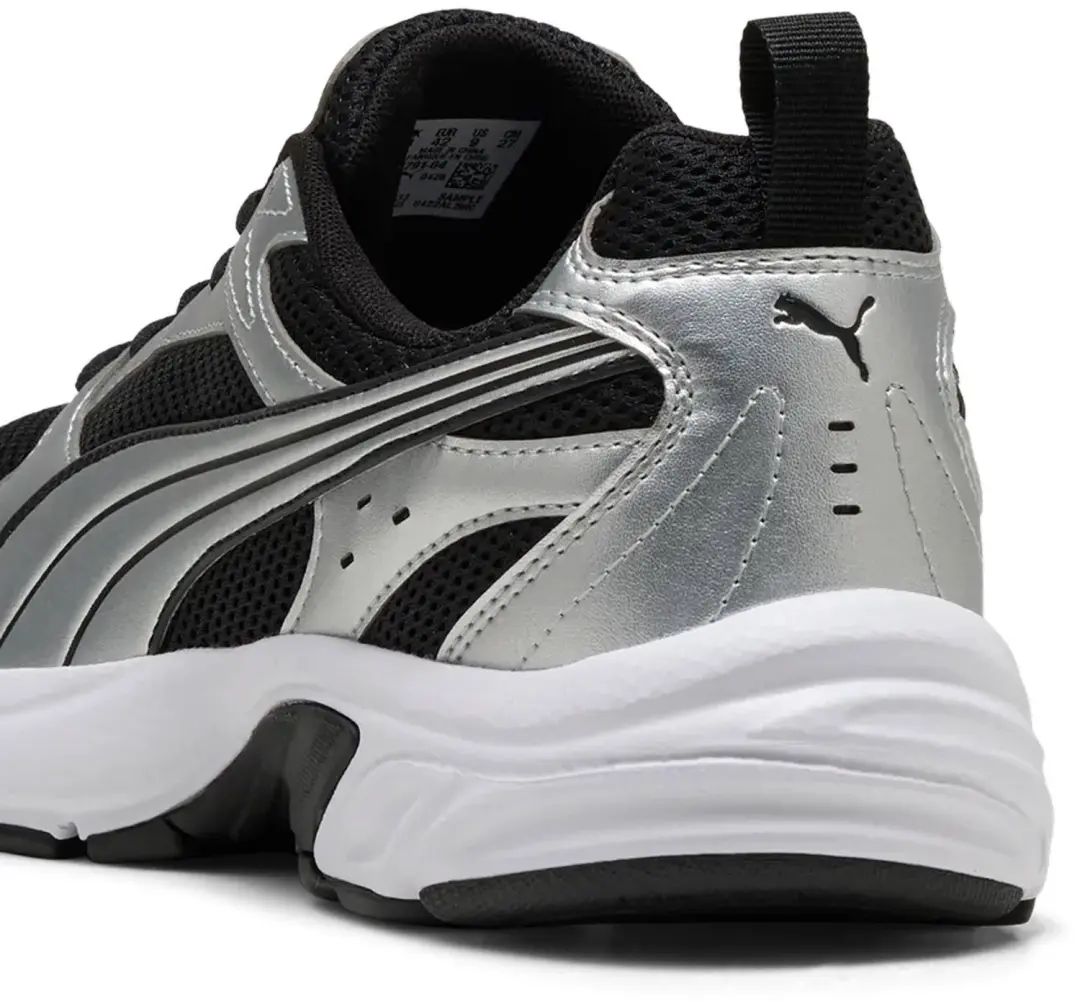 PUMA Milenio Tech LT Sneakers - Zwart/Zilver - afbeelding 6 van 6