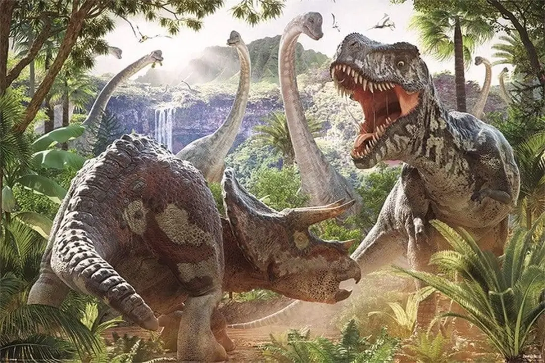 Dinosaur Battle David Penfound