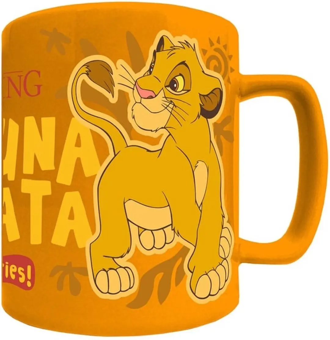 Pyramid The Lion King Fuzzy Mug Simba - 440ml - Geel - afbeelding 3 van 3