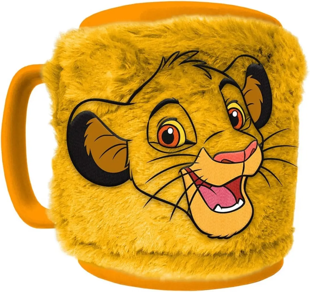 Pyramid The Lion King Fuzzy Mug Simba - 440ml - Geel - afbeelding 2 van 3