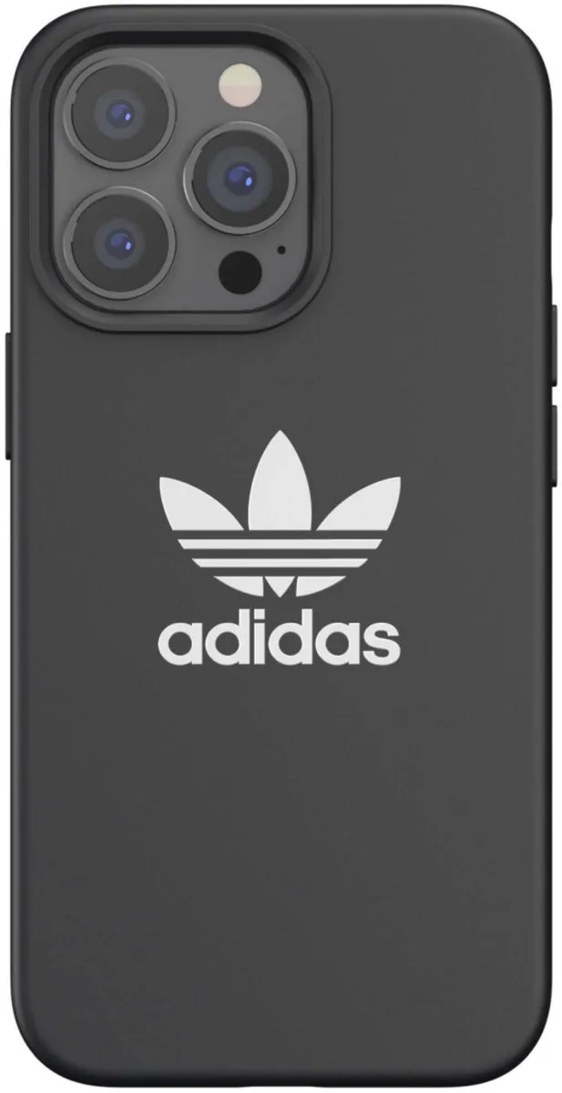 Adidas Silicone Hoesje iPhone 13 Pro - Zwart