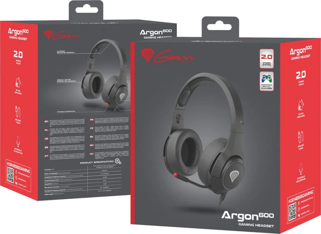 Genesis Argon 600 NSG-1658 Gaming Headset