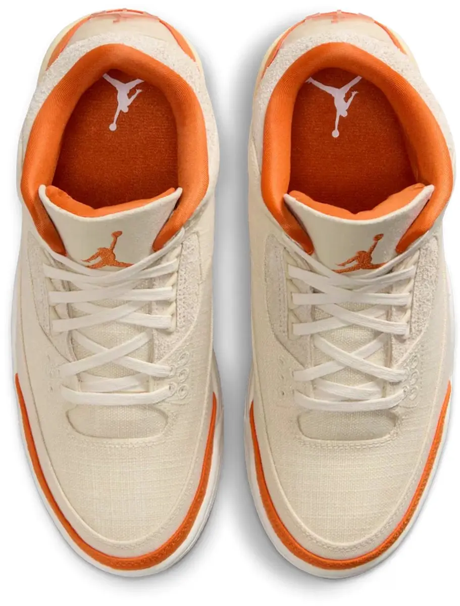 Jordan 3 Retro TEX Starfish Dames Sneakers - afbeelding 6 van 6