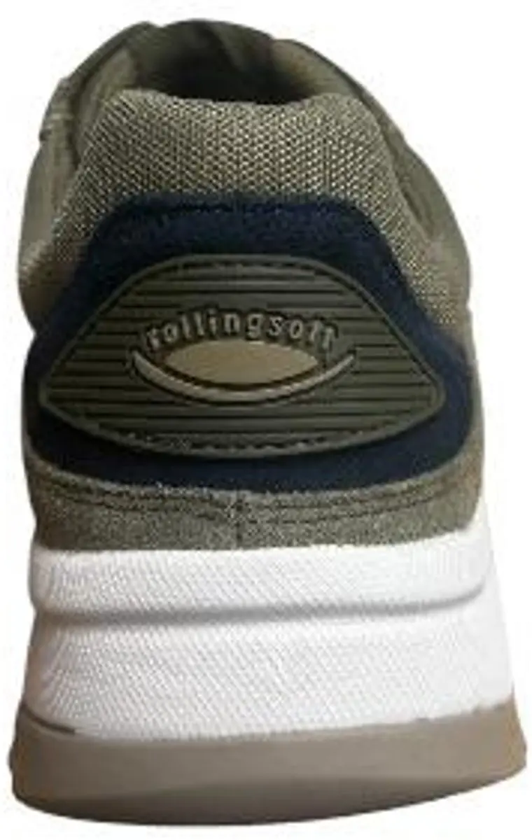 Gabor Rollingsoft Suède Veterschoenen - Taupe/Blauw - afbeelding 5 van 6