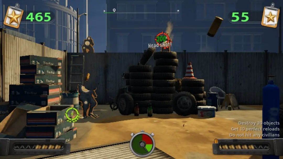 Top Cop Game & Gun Kit - Nintendo Switch 1 & 2 - afbeelding 3 van 6