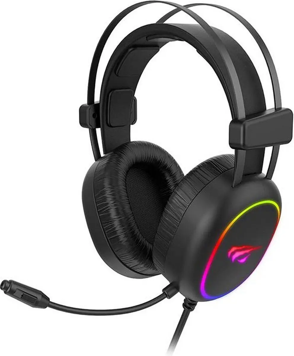 HAVIT H2016D Gaming Headset - 3.5mm - RGB - Zwart - afbeelding 2 van 6