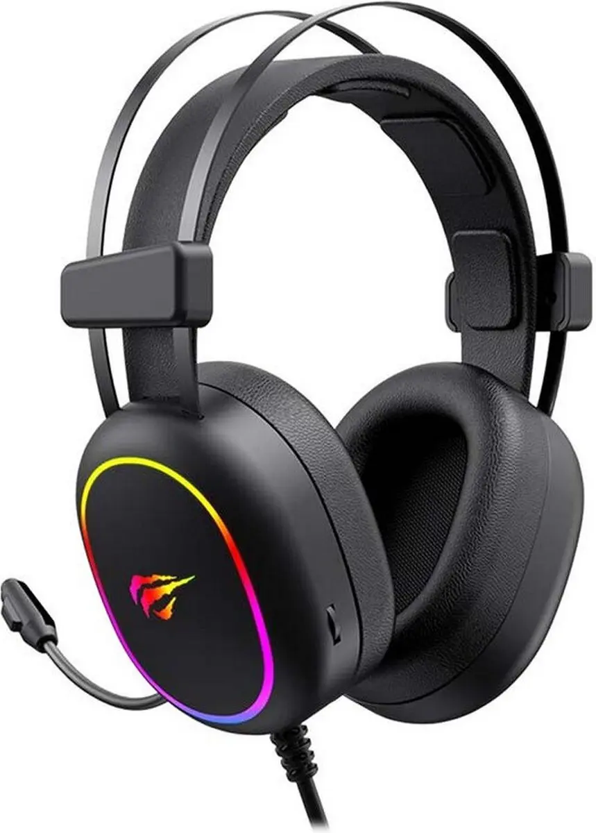 HAVIT H2016D Gaming Headset - 3.5mm - RGB - Zwart - afbeelding 3 van 6