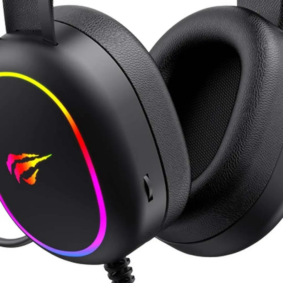 HAVIT H2016D Gaming Headset - 3.5mm - RGB - Zwart - afbeelding 6 van 6