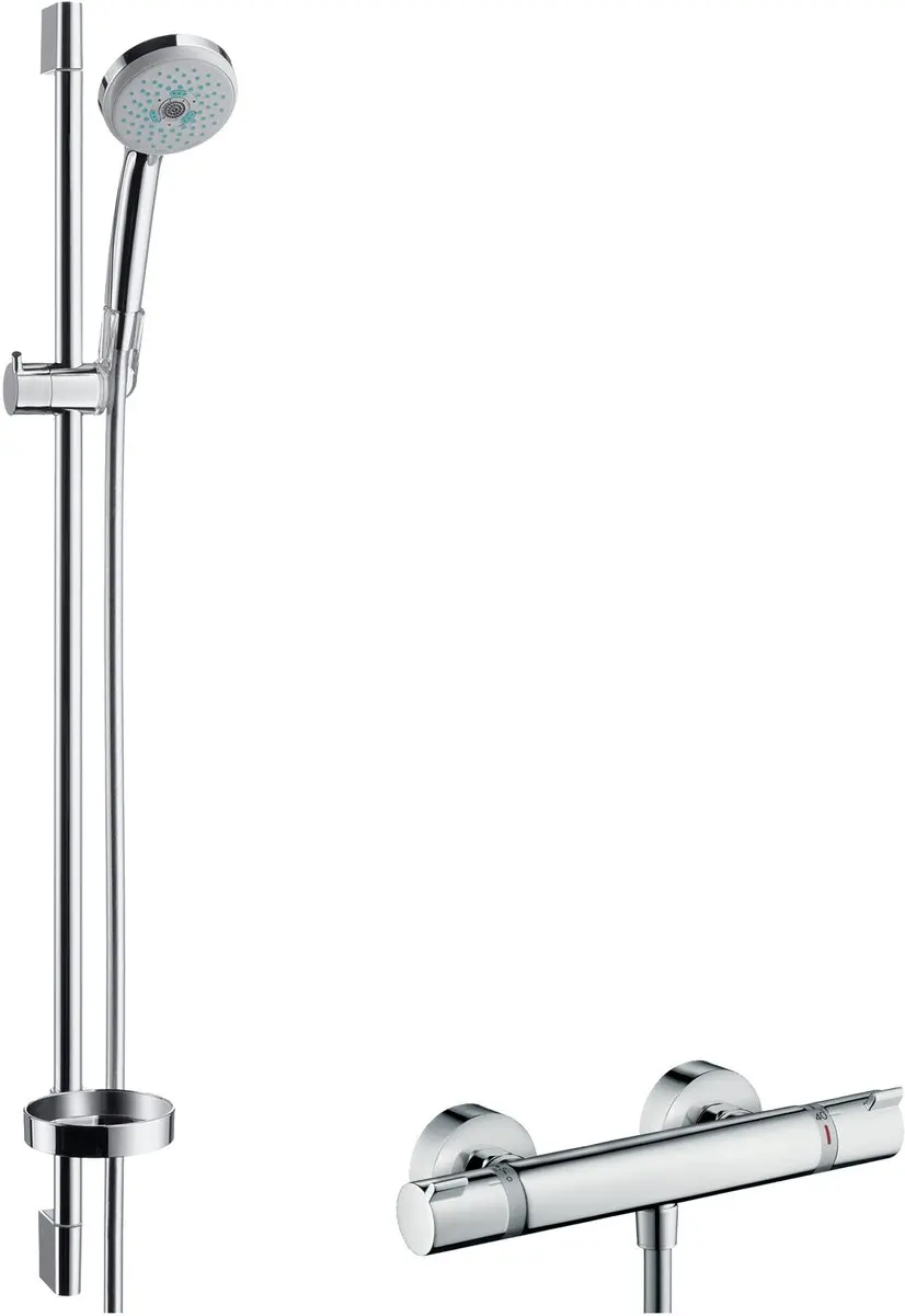 Hansgrohe Croma 100 Multi Douchesysteem - Ecostat 1001 SL - afbeelding 2 van 5