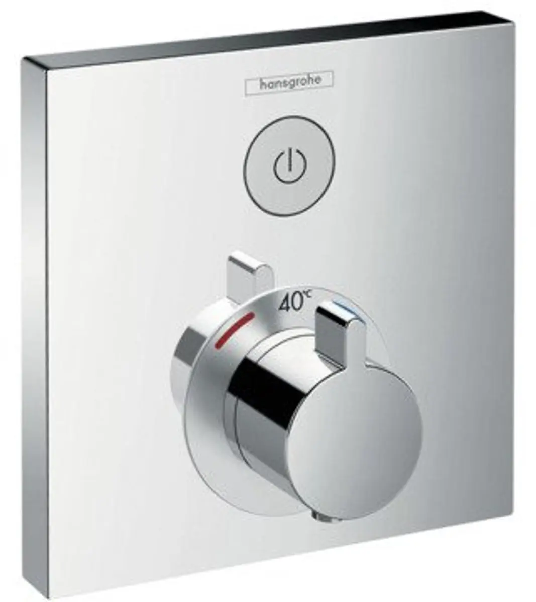 Hansgrohe ShowerSelect afbouwdeel voor inbouwkraan thermostatisch met 1 stopkraa