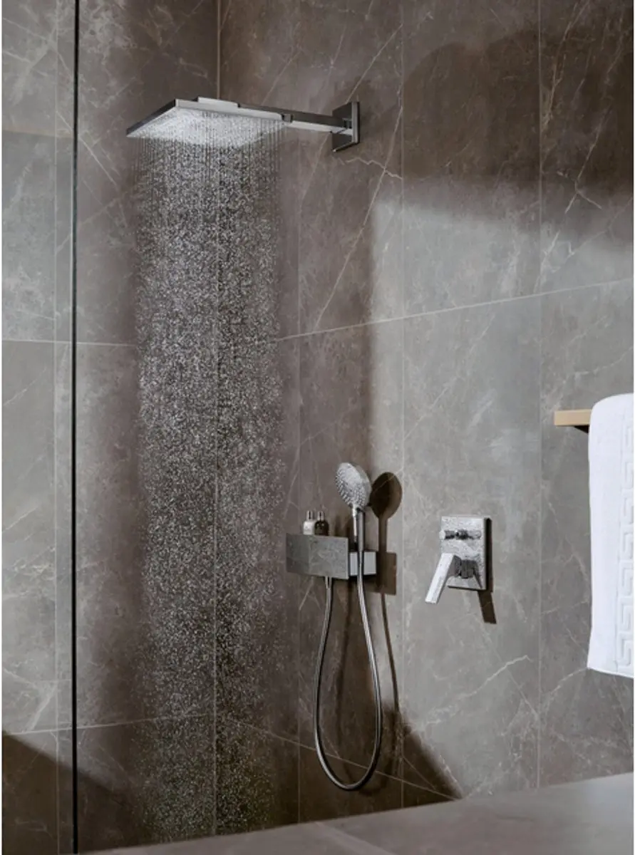 Hansgrohe Metropol Badmengkraan Afbouwdeel - Chroom - afbeelding 2 van 6
