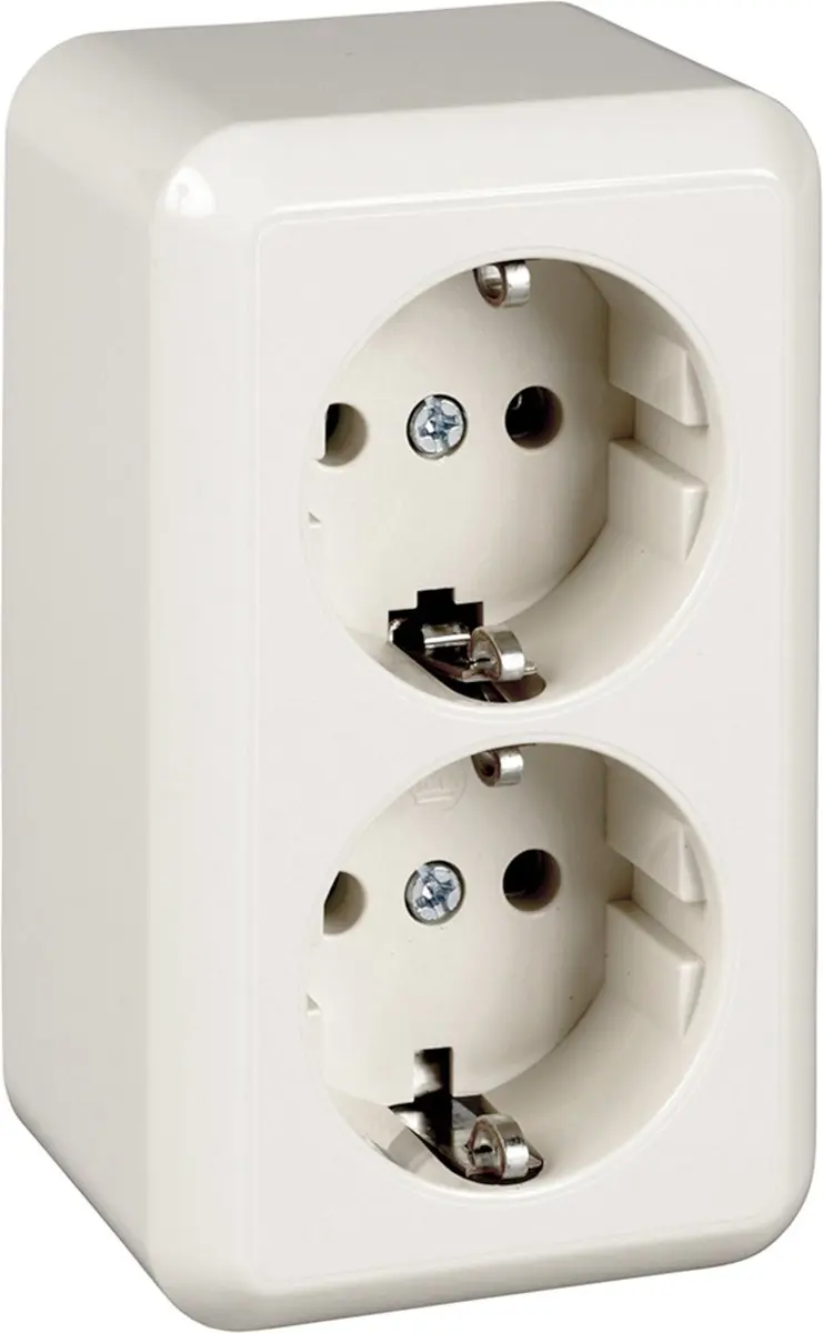 Schneider Electric Contura 395404 Stopcontact - Polarwit - afbeelding 4 van 5