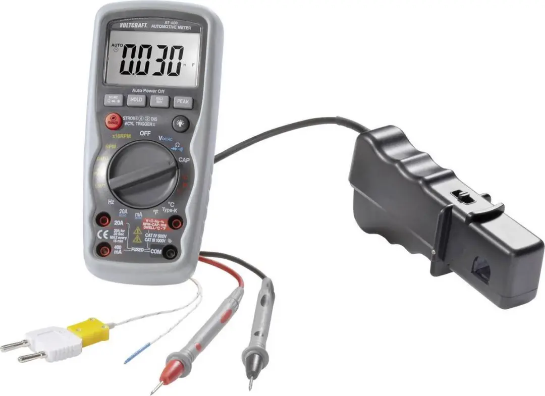 Voltcraft AT-400 Multimeter Digitaal Automotive - CAT IV 600V - afbeelding 2 van 4