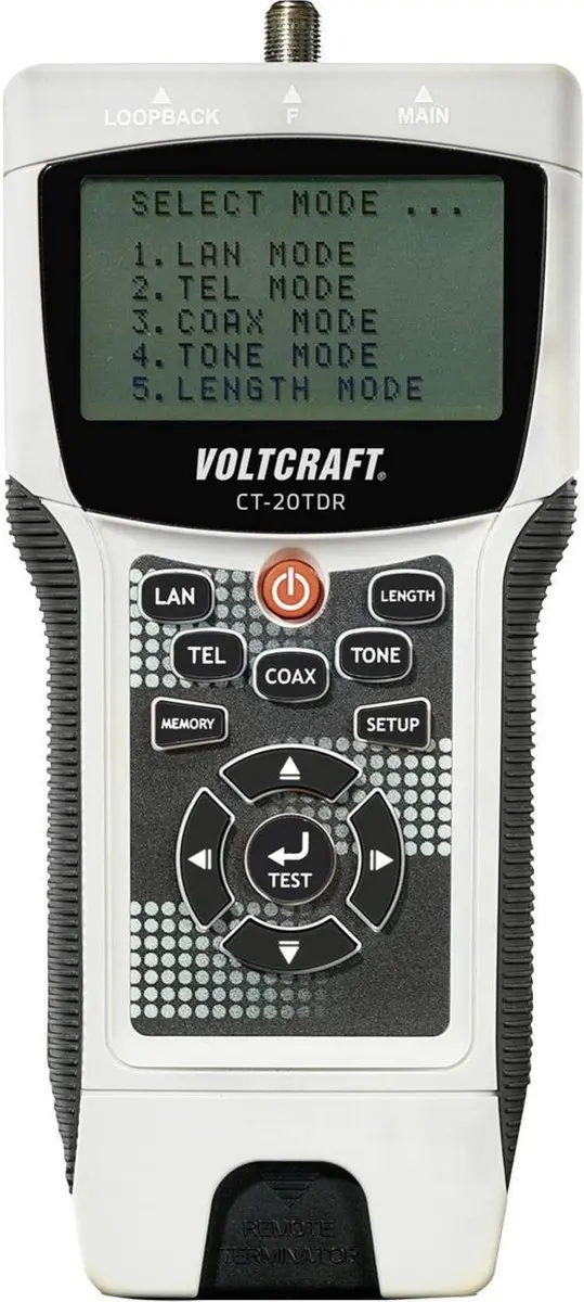 Voltcraft CT-20TDR Kabeltester