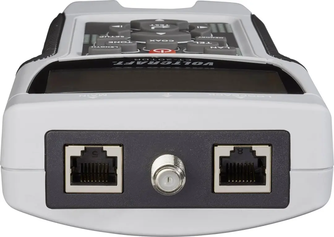 Voltcraft CT-20TDR Kabeltester - o.a. CAT3/CAT4/CAT5/CAT5e/CAT6/coax - afbeelding 4 van 6