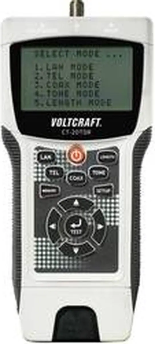Voltcraft CT-20TDR Kabeltester - o.a. CAT3/CAT4/CAT5/CAT5e/CAT6/coax - afbeelding 6 van 6