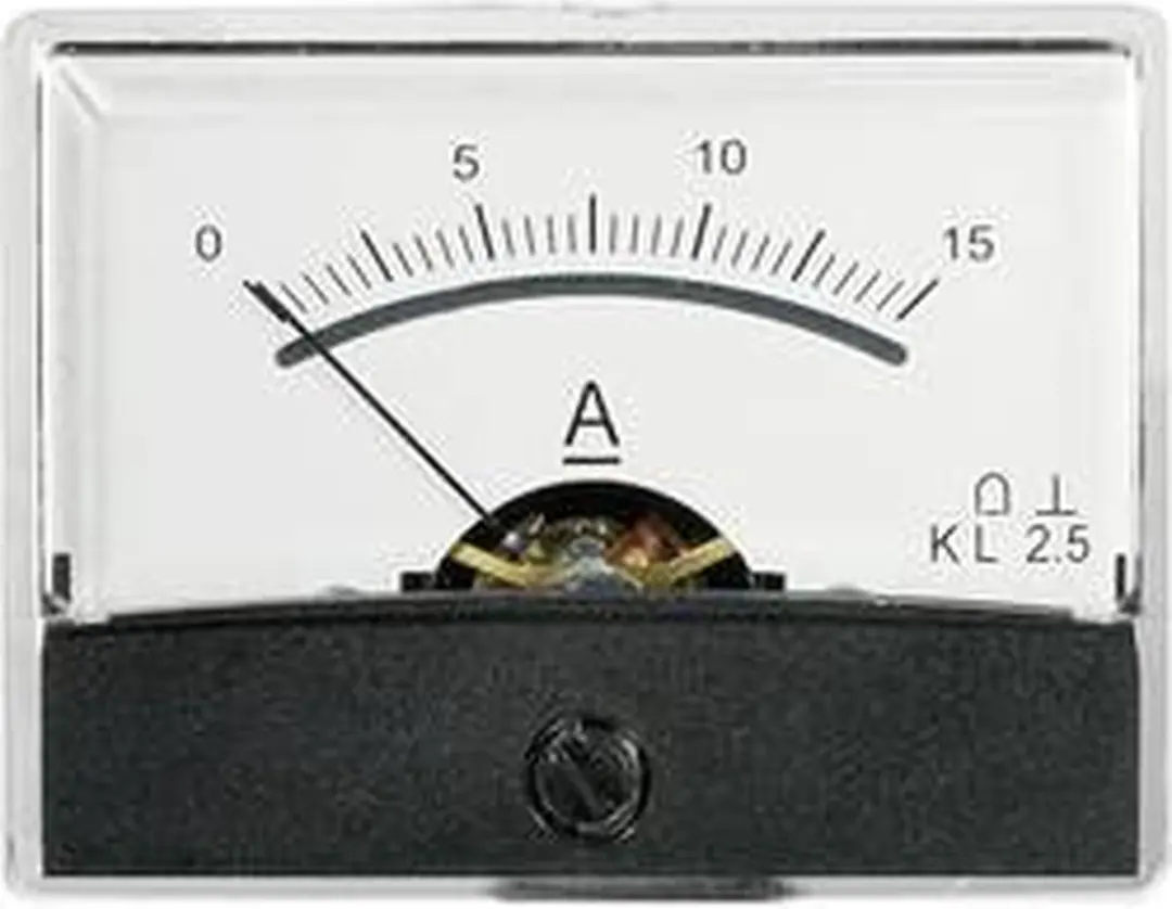 Voltcraft AM-60X46/15A/DC Inbouwmeter 15A Draaispoel