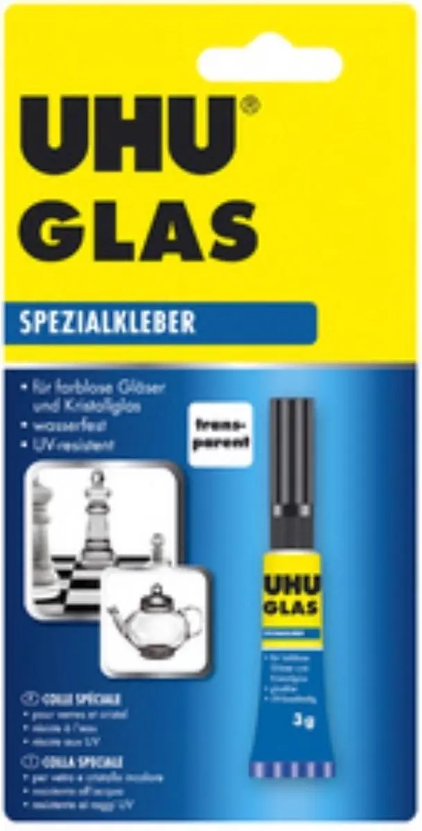 UHU Glaslijm specialenlijm, 3 g tube