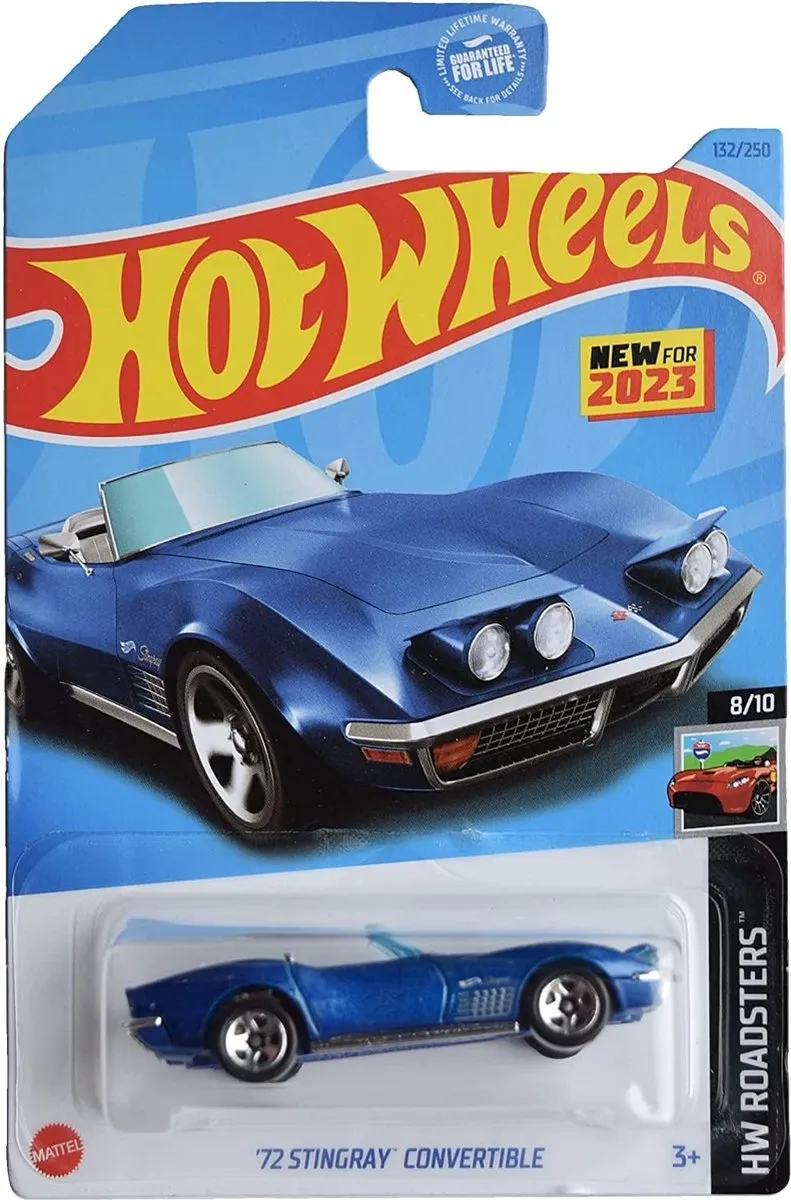 Hot Wheels '72 Stingray Convertible 1:64