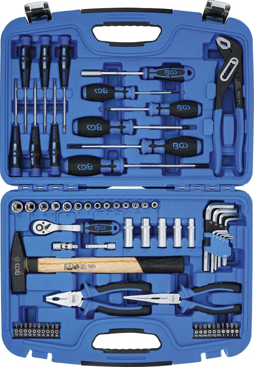BGS technic Dopsleutelgereedschapkoffer 67 delig