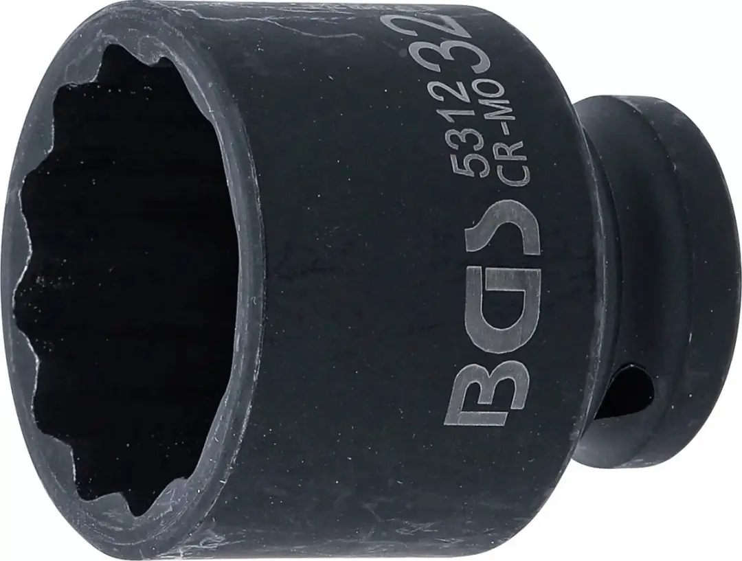 BGS Kracht Dopsleuteldop twaalfkant