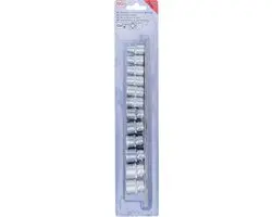 BGS Doppenset zeskant 3/8 8-19mm 12-delig - afbeelding 4 van 6