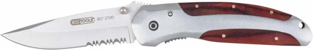 KS Tools 907.2190 Klapmes Met Vergrendeling, 220,0mm