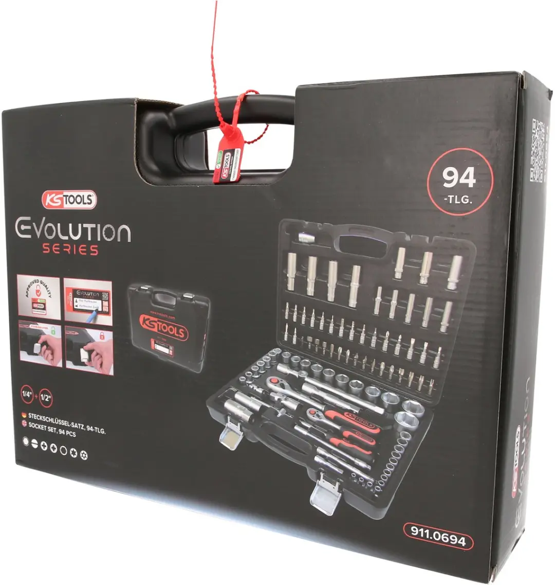 KS Tools 911.0694 Dopsleutelset - 94-delig - afbeelding 4 van 6