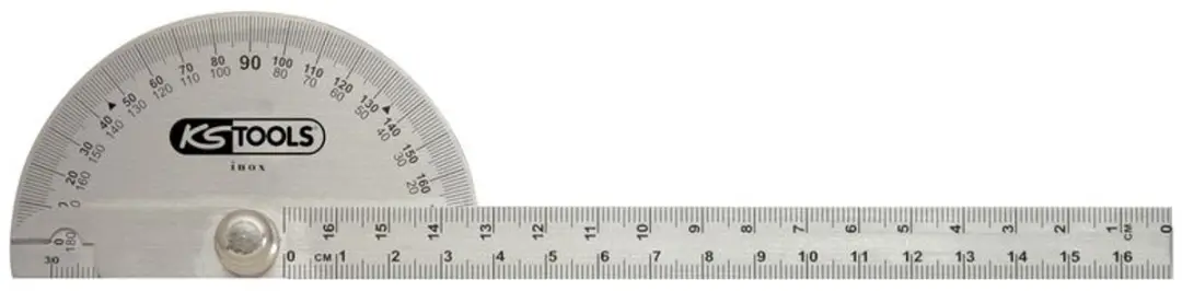 KS Tools 300.0700 Hoekmeter - 220mm - Roestvrij Staal - afbeelding 4 van 6