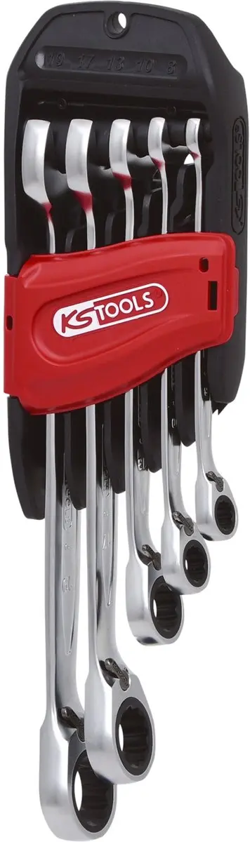 KS Tools 503.4605 Ring-steeksleutelset 5-delig