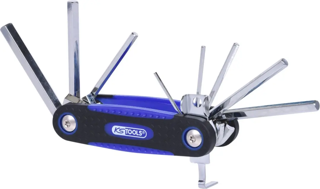 KS Tools CHROME+ Inbussleutelset 158.3540 - 8-delig - Chroom - afbeelding 2 van 5