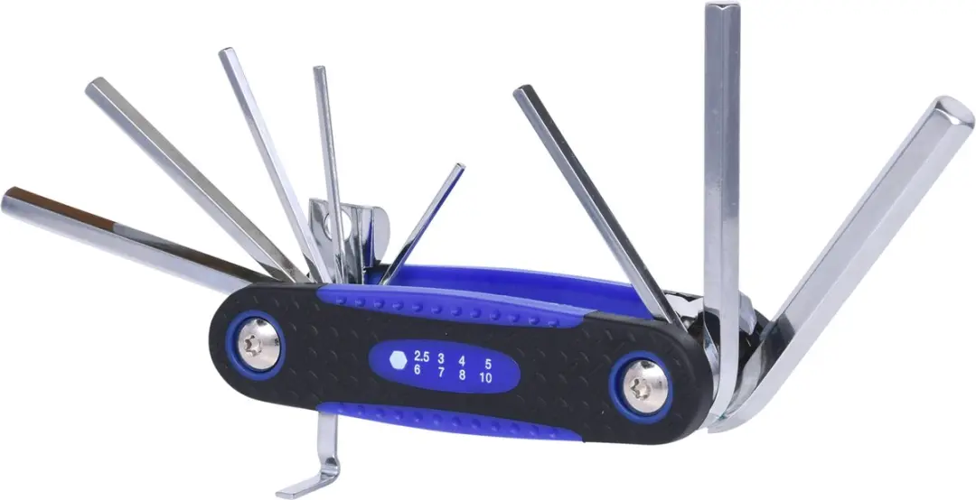 KS Tools CHROME+ Inbussleutelset 158.3540 - 8-delig - Chroom - afbeelding 4 van 5