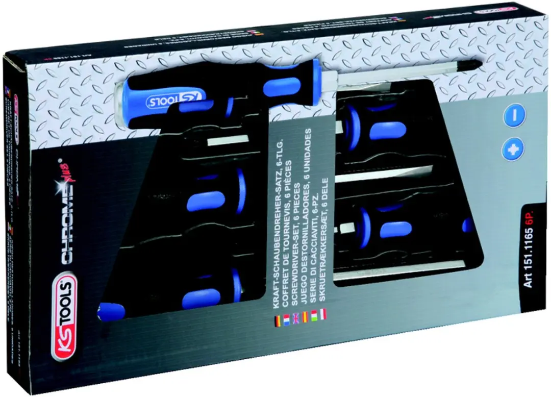 KS Tools Ergotorque Schroevendraaierset