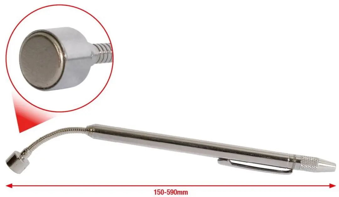 KS Tools 550.1023 Telescoopmagneetheffer - 150-590mm - afbeelding 5 van 6