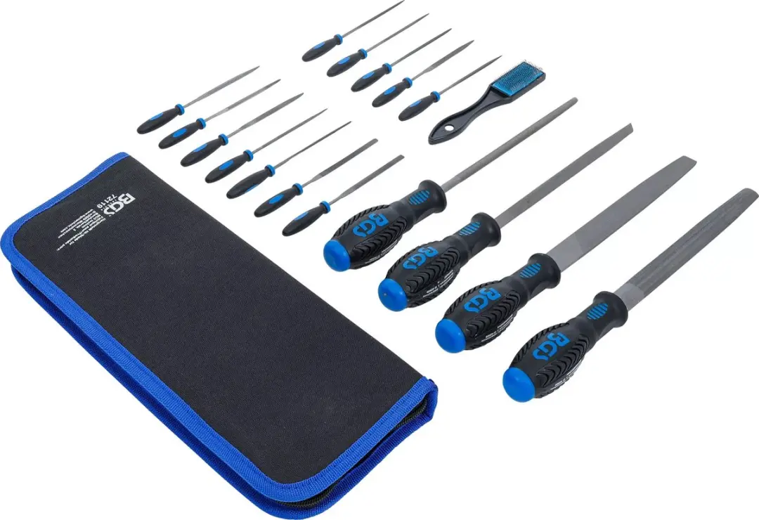 BGS technic 72119 Werkplaatsvijlenset - 17-delig - afbeelding 3 van 6