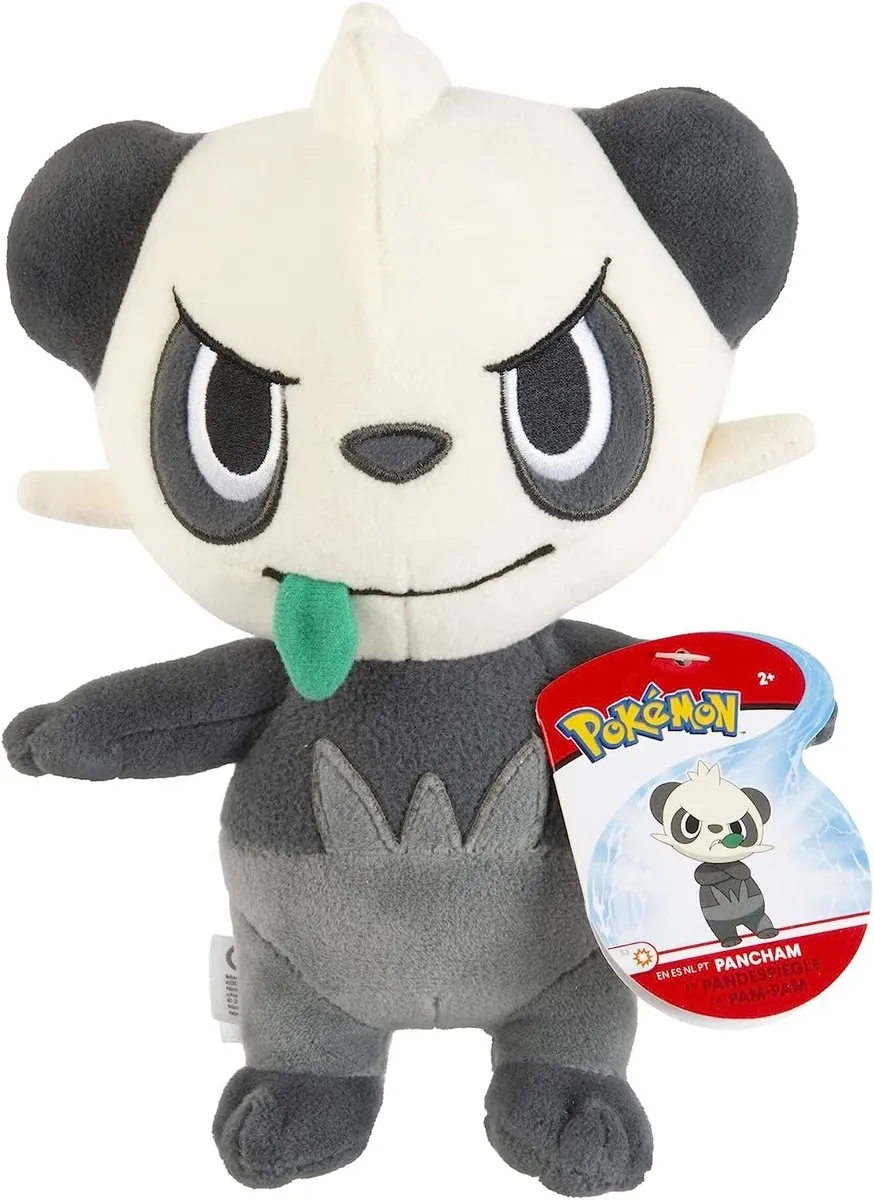Pokémon Pluche Pancham 20cm - Multicolor